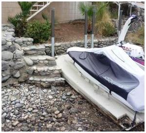 Specialized Sea Wall & Steps wJet Ski Dock