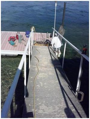 Gangway Restoration Before