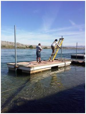 Dock Pole Restoration